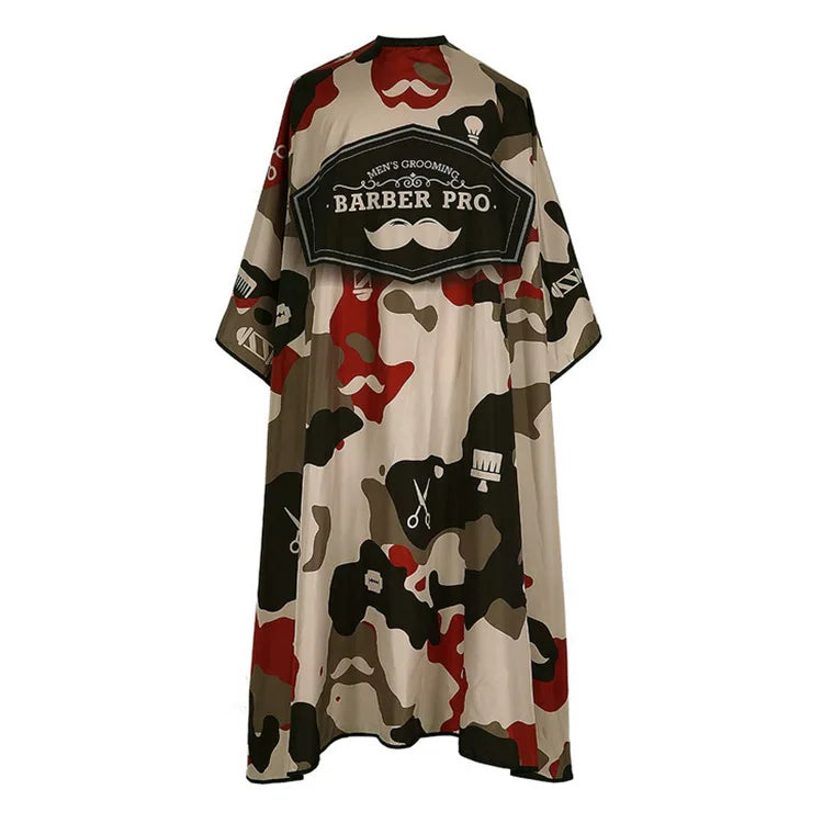 Professional Waterproof Barber Cape | Salon Hair Cutting Gown
