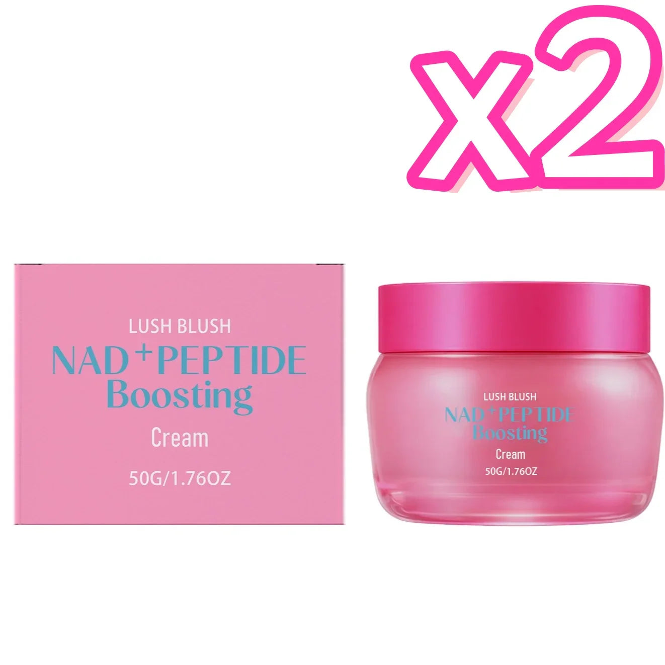 NAD+ Peptide Face Cream – Anti-Aging, Firming & Hydrating