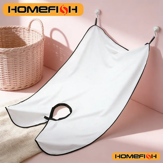 Men's Bathroom Shaving Aprons Beard Shaving Apron Care Bib Face Shaved Hair Adult Bibs Shaver Cleaning Hairdresser Peaceful Pleasures Health and Wellness