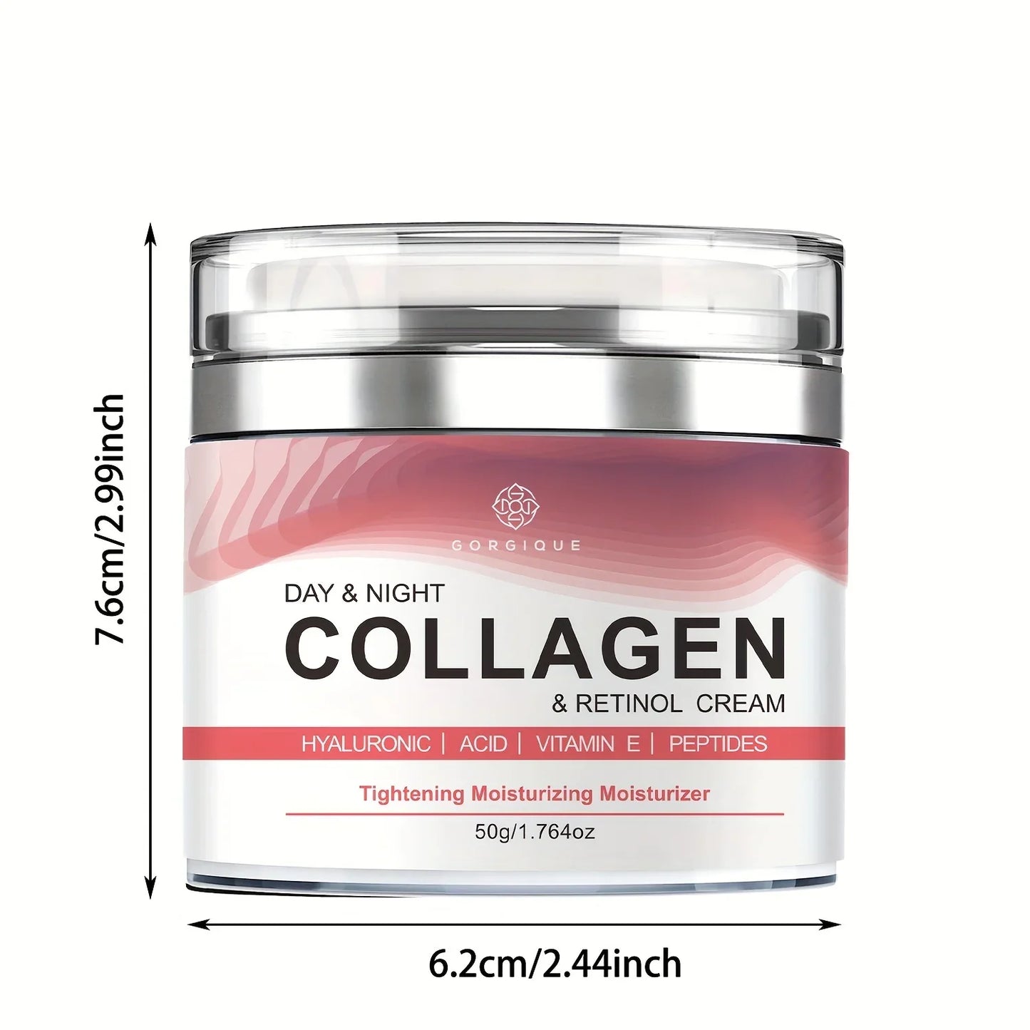 GORGIQUE Collagen Face Cream – Retinol & Hyaluronic Acid