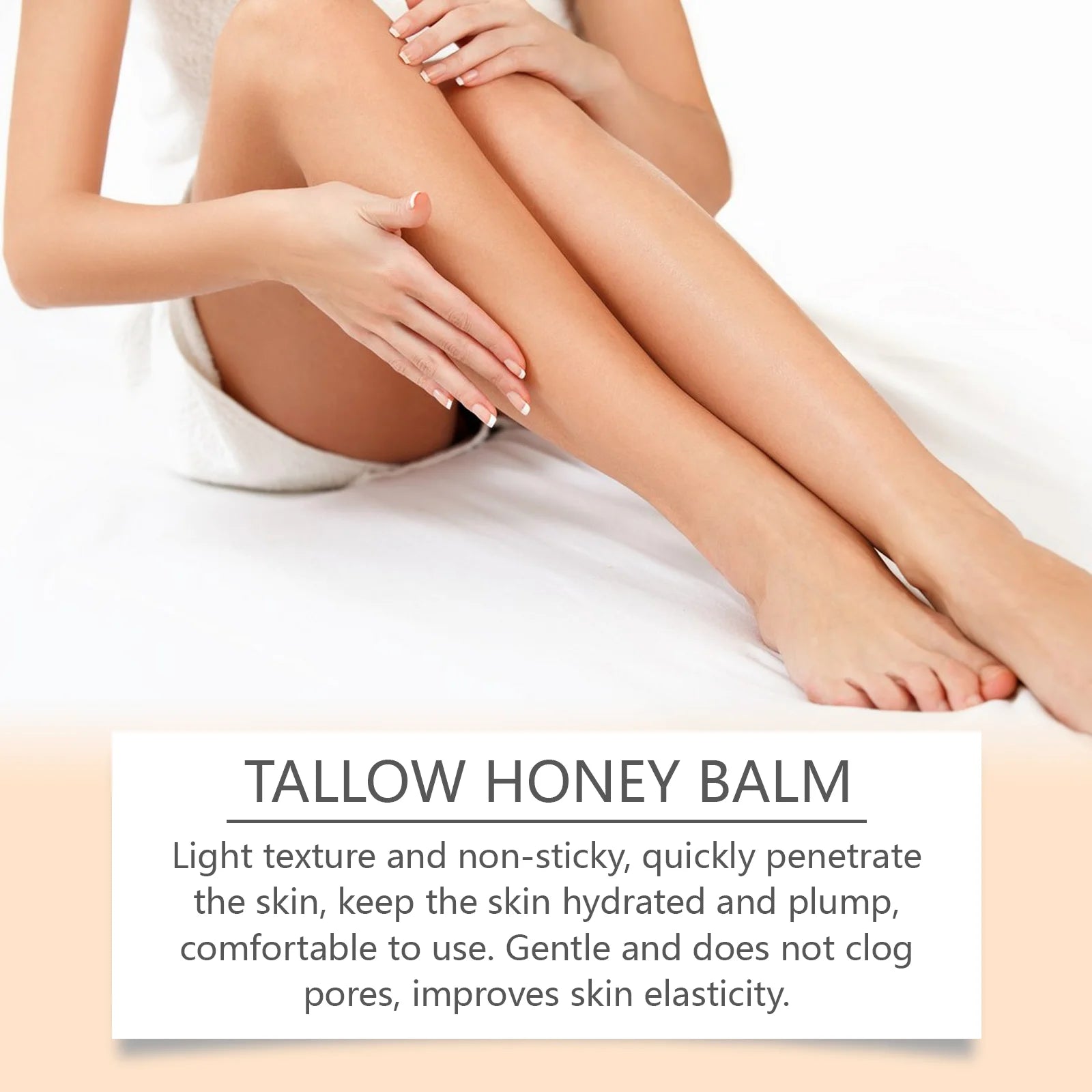 Beef Tallow Honey Cream Fade Dark Spots Remove Melanin Brightening Firming Non-Greasy Lasting Moisturizing Soothing Body Lotion Peaceful Pleasures Health and Wellness
