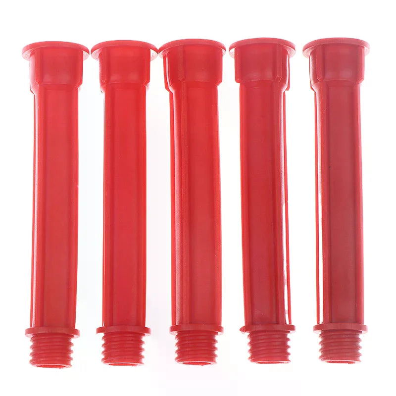 5/10pcs Caulking Nozzle Tips Plastic Caulking Extension Tubes Caulk Applicator Caulking Nozzle Replacement Windows Doors Home Peaceful Pleasures Health and Wellness