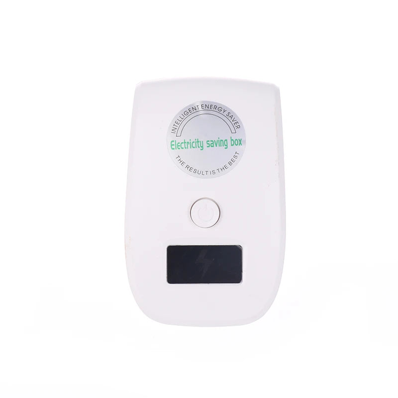 1PC Electric Saver Electricity Saving Device Upgraded Power Saver Household Energy Saver Box Power Economizer Peaceful Pleasures Health and Wellness US Plug
