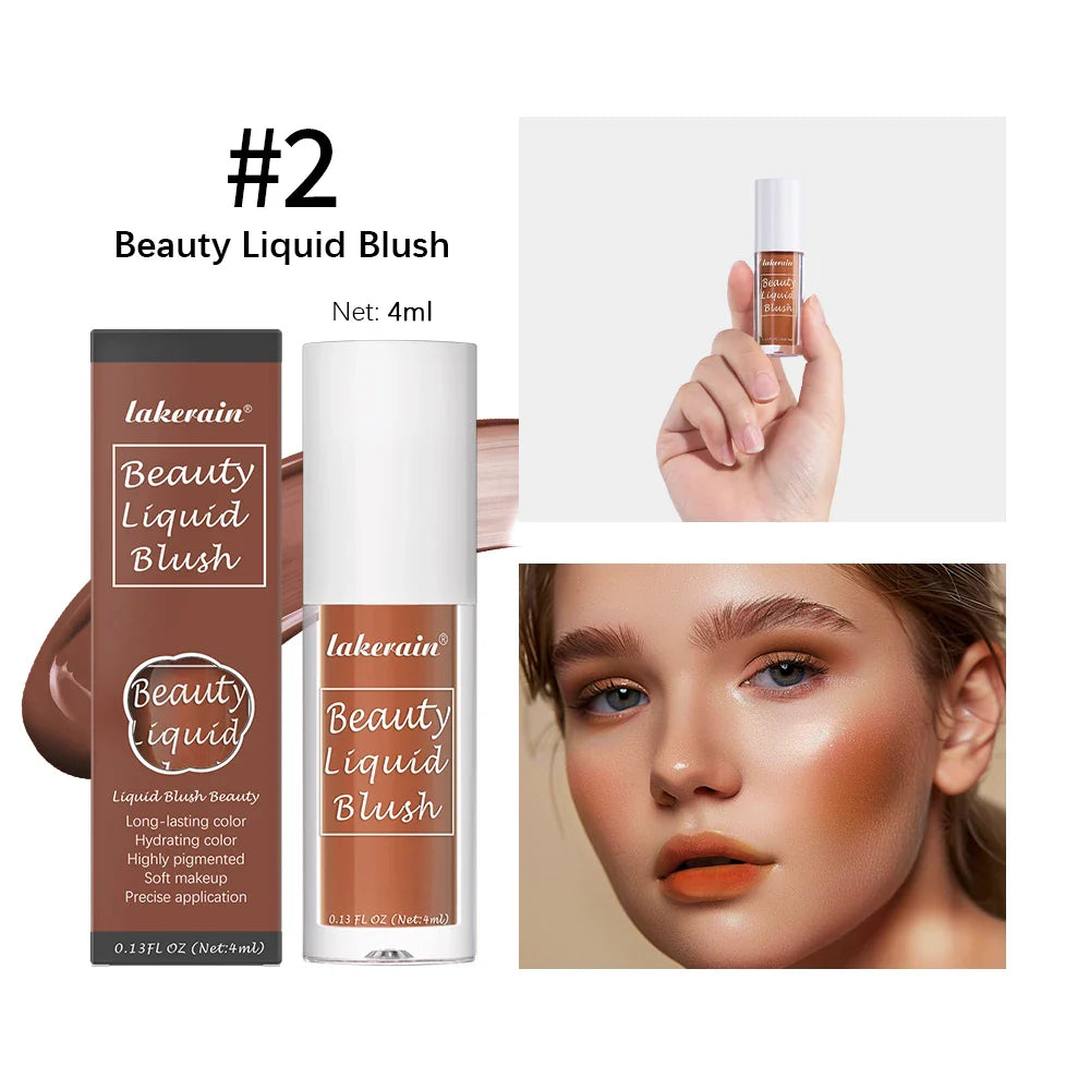 Waterproof Liquid Blush – Multi-Use Cheek & Lip Tint | 9 Shades