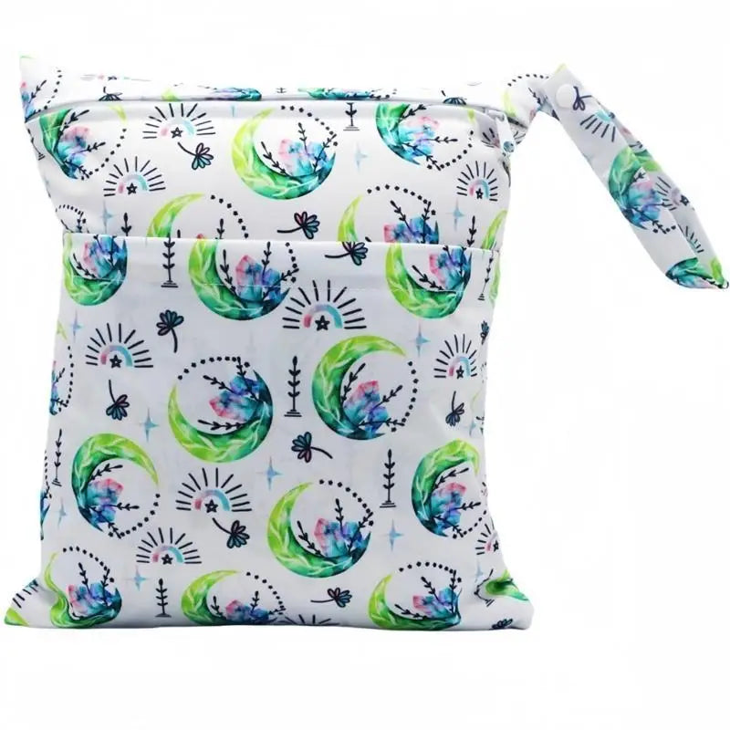 Baby Diaper Bag Tote | Spacious Floral Nappy Bag for Travel