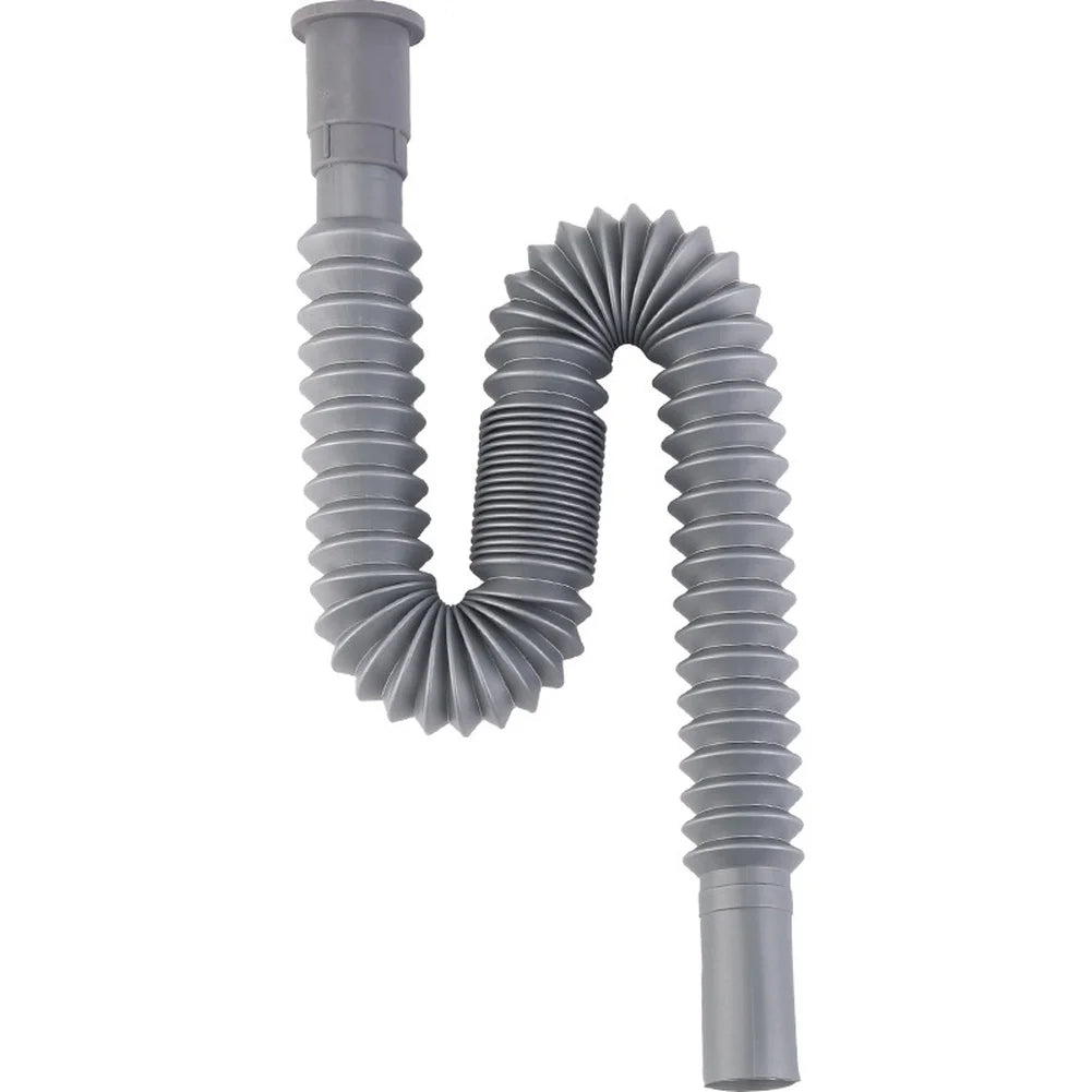Extendable Sink Drain Hose Standard Head 80- Flexible Plastic Pipe