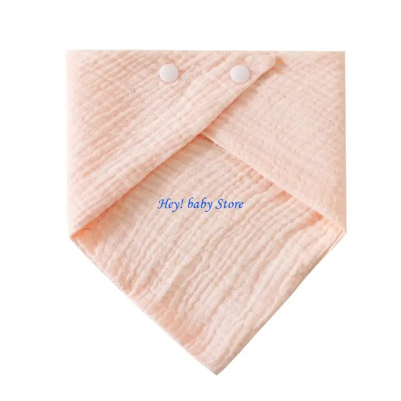 Newborn Baby Drool Bib & Burp Cloth | Soft Cotton 0–1Y