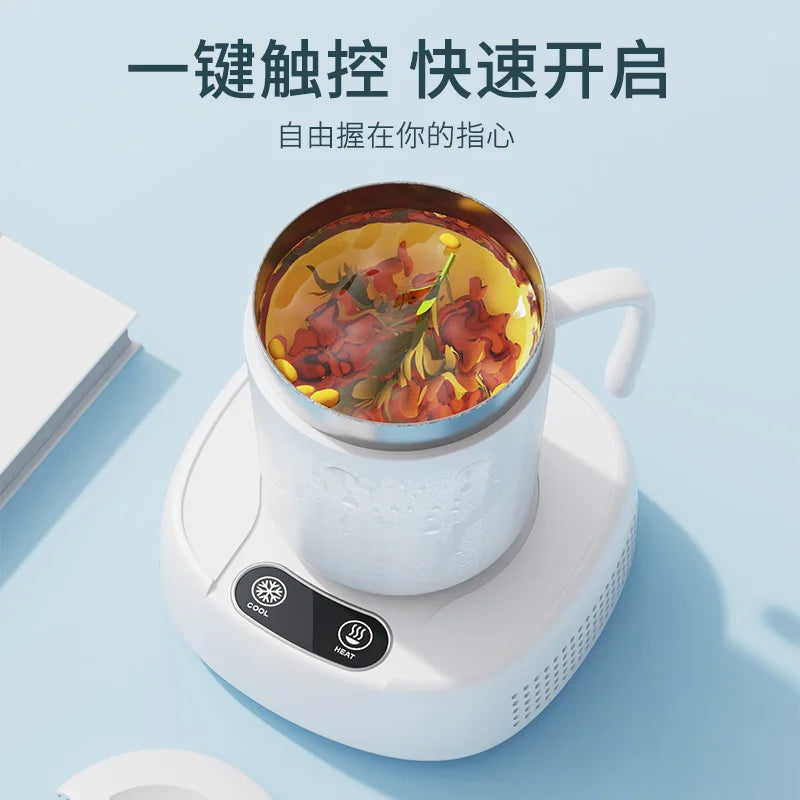 Electric Cooling & Warming Drink Coaster – Hot & Cold Dual Mode