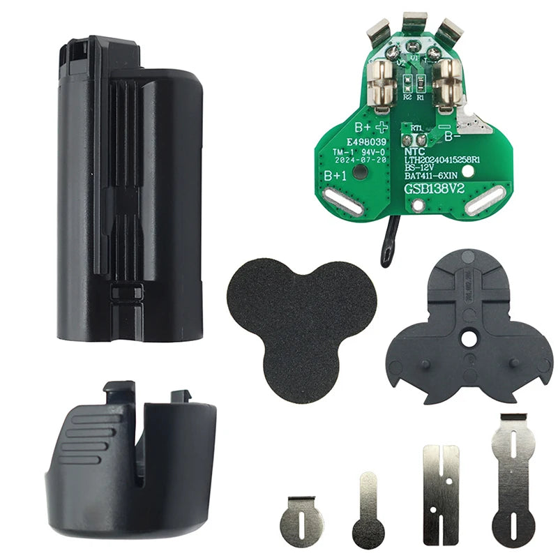 BAT420 Li-ion Battery Case Housing & PCB Protection Board Kit