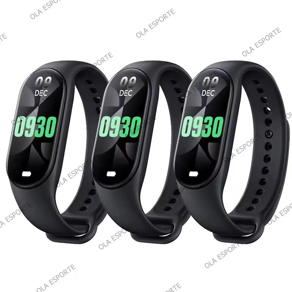 Sports Smart Watch Music Control Fitness Calorie Track Bracelet Phone Information Remind Steps Bluetooth Smart Watches M8 Band Peaceful Pleasures Health and Wellness 3Bk