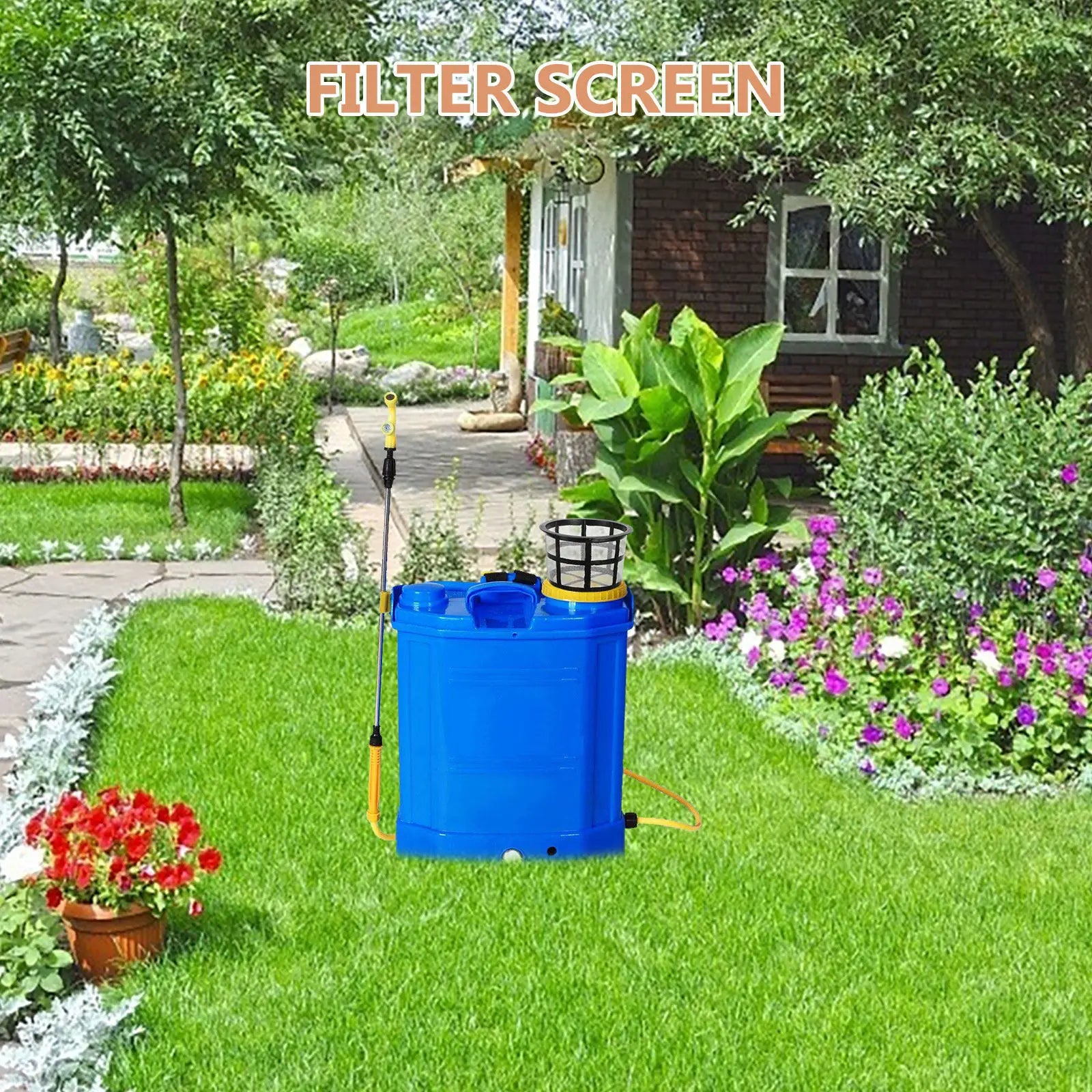 10Pcs Electric Sprayer Water Filter Mesh Fine Screen Replacement Knapsack Sprayer Filter Efficient Filtration Agriculture Garden Peaceful Pleasures Health and Wellness