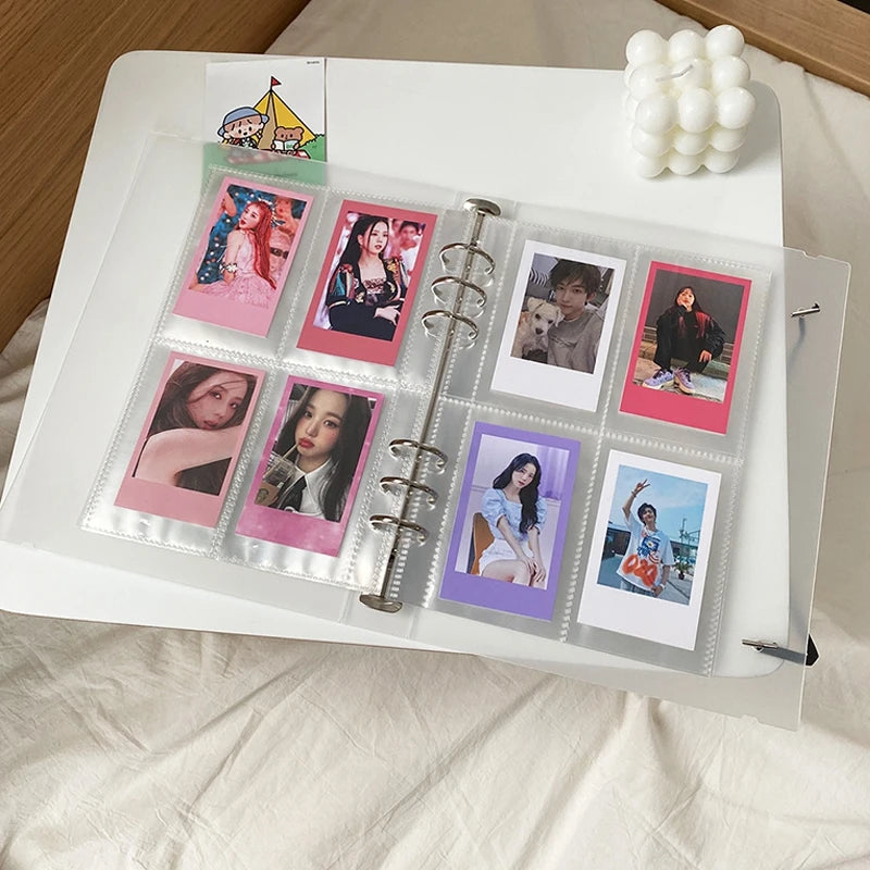 A5 Kpop Photocard Holder Binder | Heart Photo Album Book