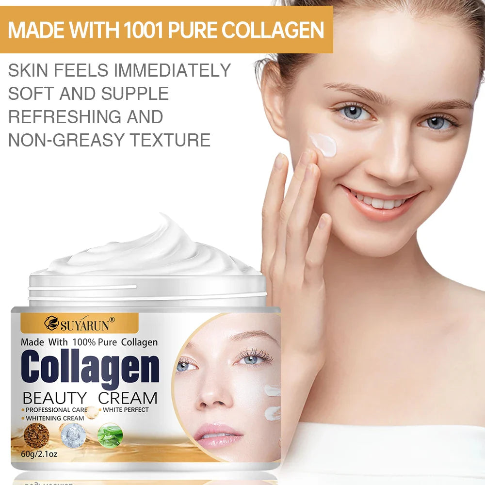 SUYARUN Collagen Face Cream – Firming, Hydrating, All Skin Types