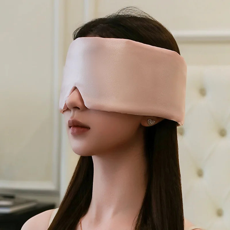 Soft Padded Sleep Eye Mask – Light Blocking Travel Aid