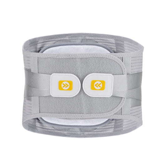 Lumbar Support Belt with 4 Steel Plates Rapezoidal Back Support Brace Men Women Spine Decompression Herniated Disc Strap Work Peaceful Pleasures Health and Wellness