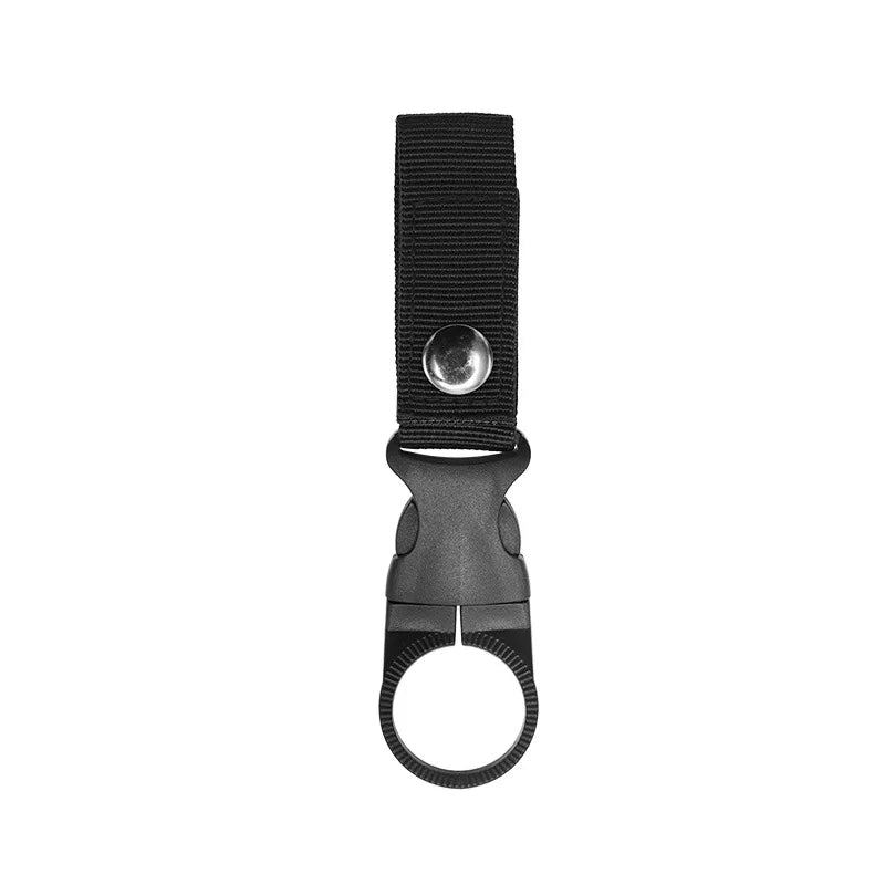 Tactical Water Bottle Clip Hook for Hiking, Camping & Backpack