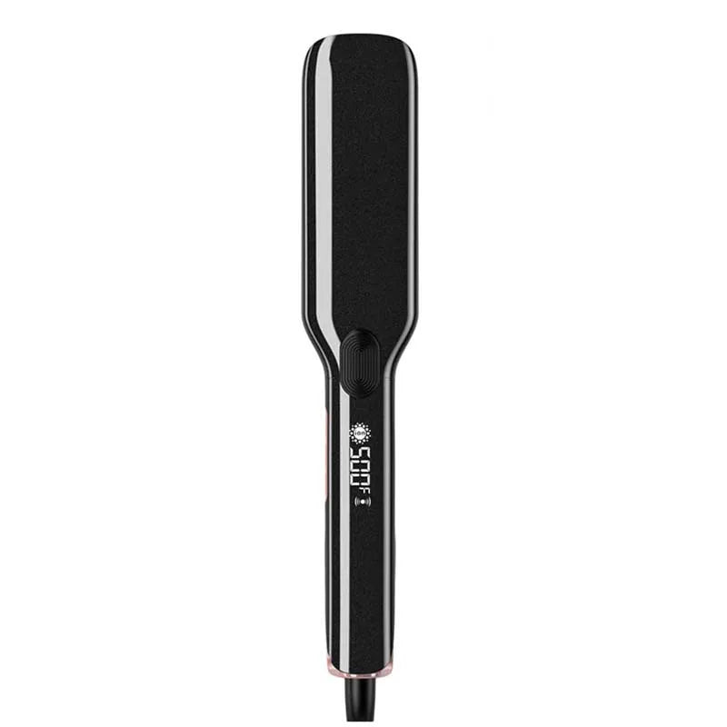 Cross-Border Wide Plate Ceramic UV Paint Infrared Straightener Vibration Negative Ions Constant Temperature Salon Use Hair Peaceful Pleasures Health and Wellness