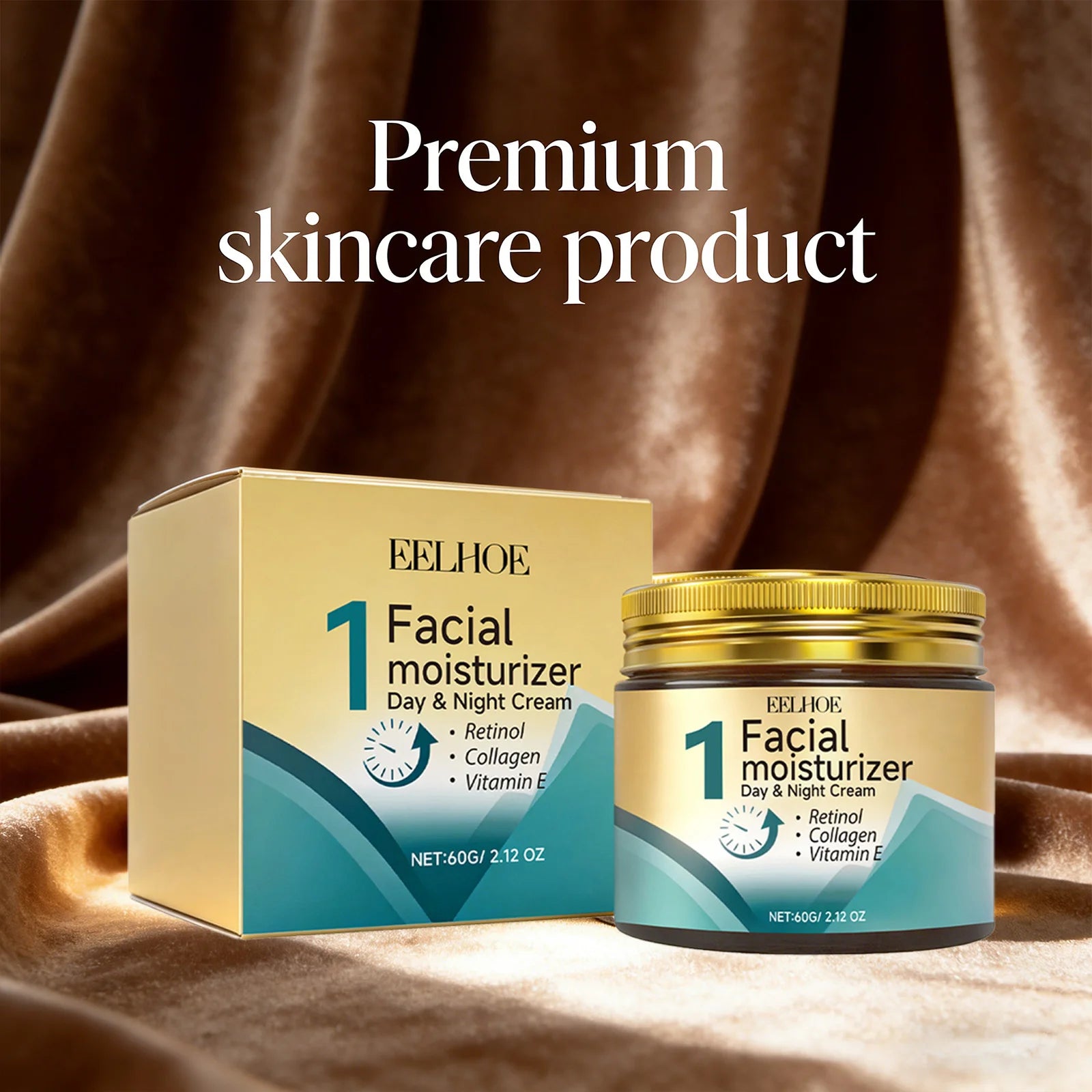Retinol Skin Care Cream Improving Skin Elasticity Softening Brightening Skin Reducing Dullness Shrink Pores Firming Moisturizer Peaceful Pleasures Health and Wellness