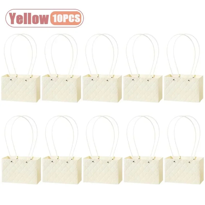Reusable Waterproof Floral Gift Tote Bags | Wedding & Party