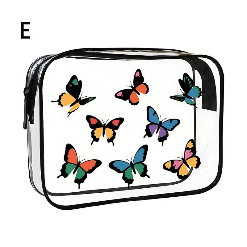 Zippered Closure, Large Capacity, Easy To Clean - Stylish High-Quality Women's Storage Bag, Travel Toiletry Organizer Peaceful Pleasures Health and Wellness E