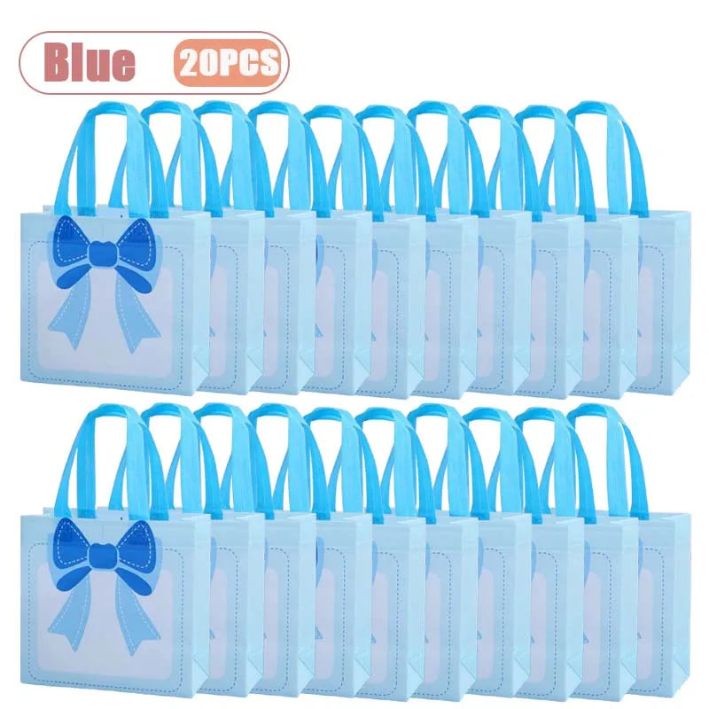 Non-Woven Gift Bags for Party Favors & Birthdays | 1–20 Pcs