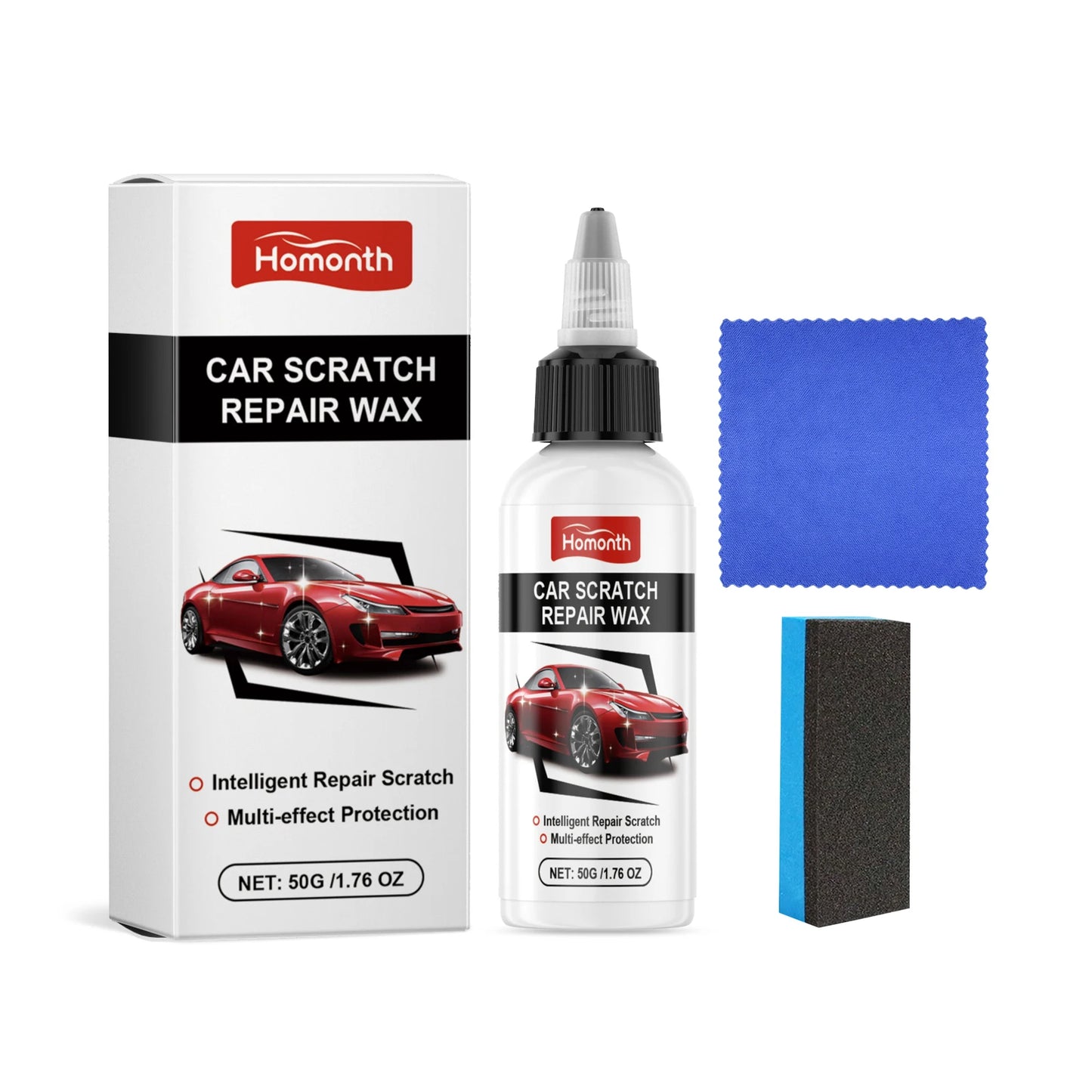 Homonth Car Scratch Repair Polish Cream – Swirl Remover 50g