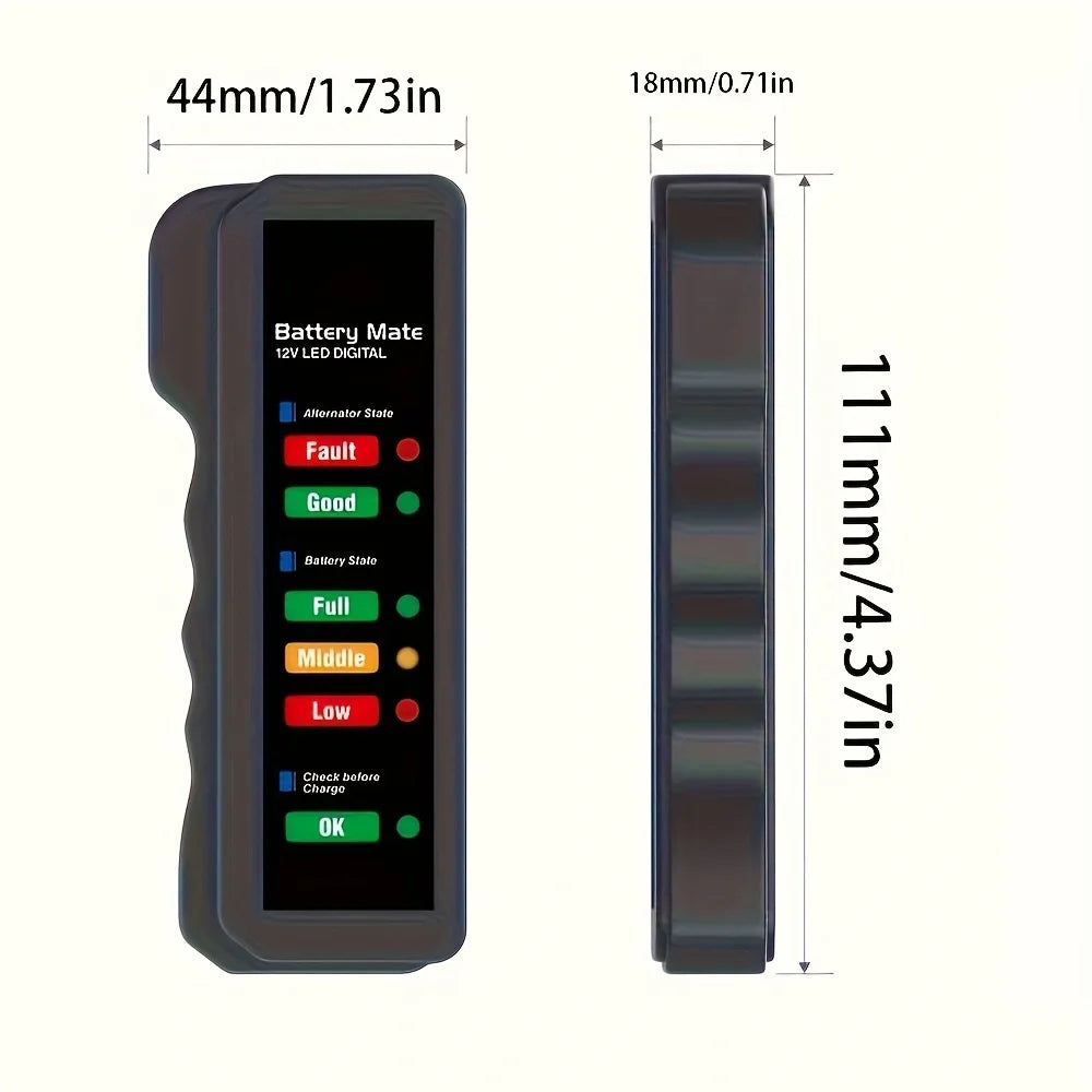 OBD2 Car Diagnostic Scanner & Battery Tester Combo Kit (2-Piece) Peaceful Pleasures Health and Wellness