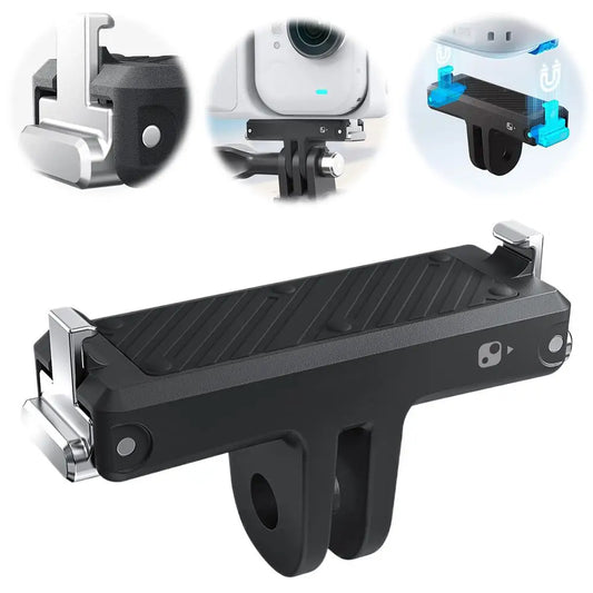 Magnetic Quick-Release Mount Adapter for Insta360 Go Ultra Camera Mount Adapter Peaceful Pleasures Health and Wellness