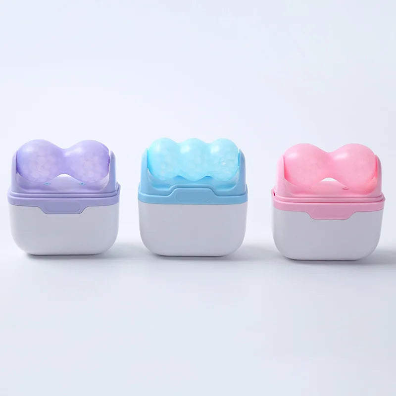 Double Head Ice Roller – Face & Eye Puffiness Cold Therapy Tool