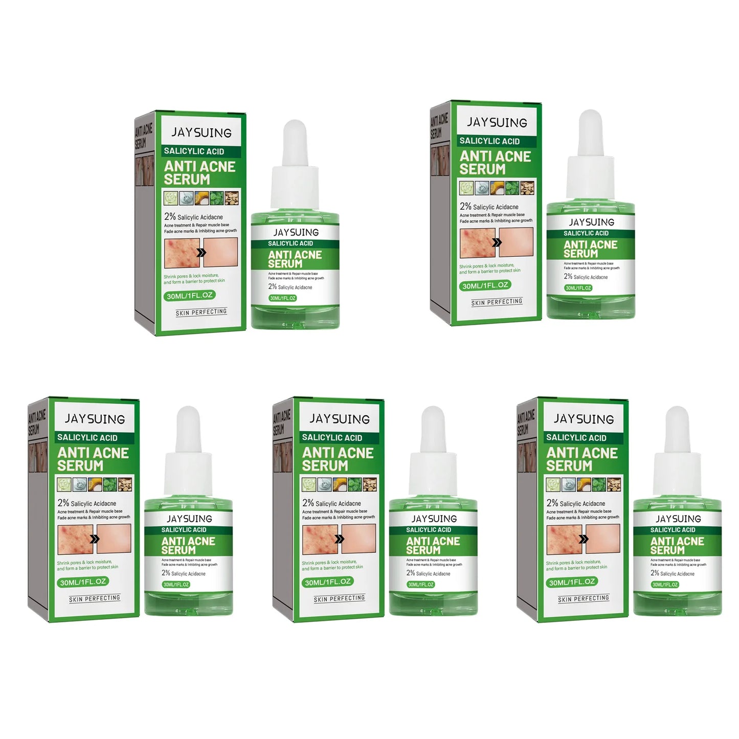 Salicylic Acid Acne Face Serum – Pores, Blackheads & Oil