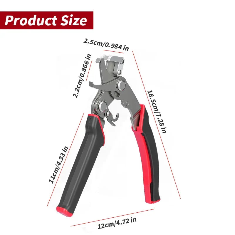 Stainless Steel Car Clip Pliers Automotive Snap Pliers Fastener Remover for Mechanics DIY Garage Workshop Auto Repair Users Peaceful Pleasures Health and Wellness Car Clip Pliers