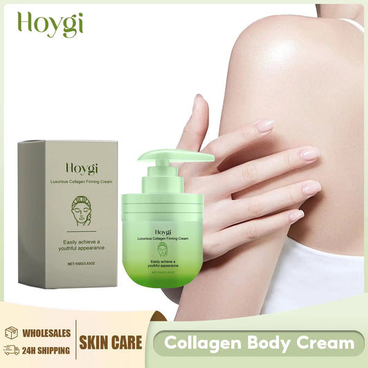Collagen Body Cream Firming Remove Wrinkle Dark Spots Anti-Chapping Even Toning Bleaching Leg Moisturizing Skin Lightening Cream Peaceful Pleasures Health and Wellness