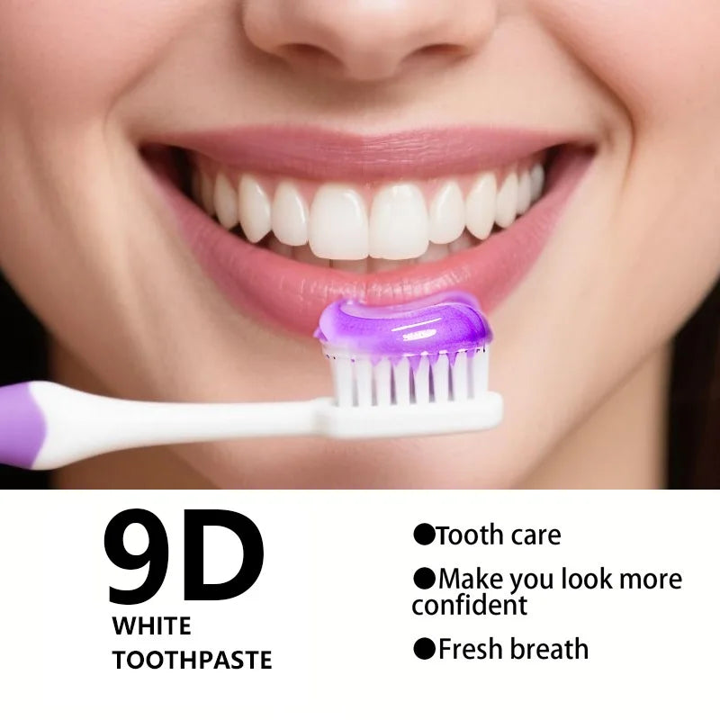 Purple Whitening Toothpaste | Stain Removal & Fresh Breath 100g Whitening Toothpaste Peaceful Pleasures Health and Wellness