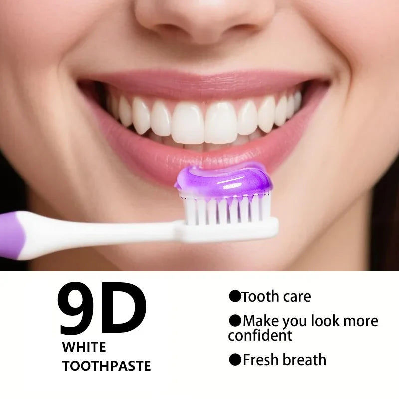 Purple Whitening Toothpaste | Stain Removal & Fresh Breath 100g