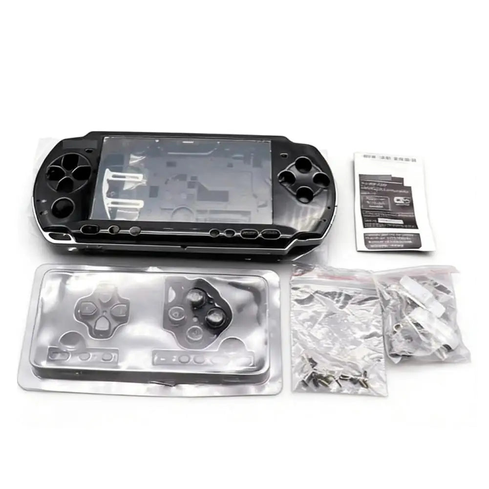 PSP 3000 Full Replacement Housing Shell Kit + Buttons & Screws
