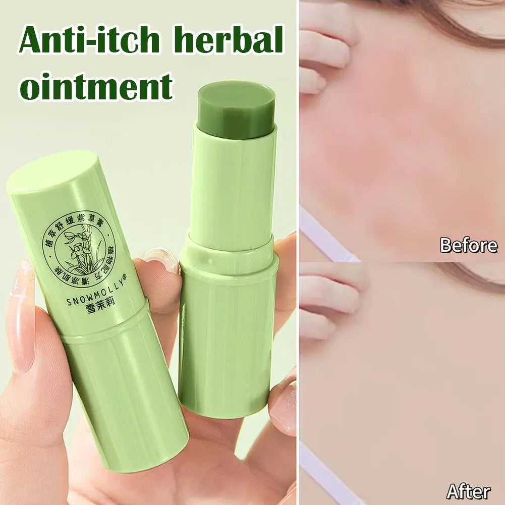 Herbal Soothing Balm Stick | Moisturizing Purple Grass Ointment