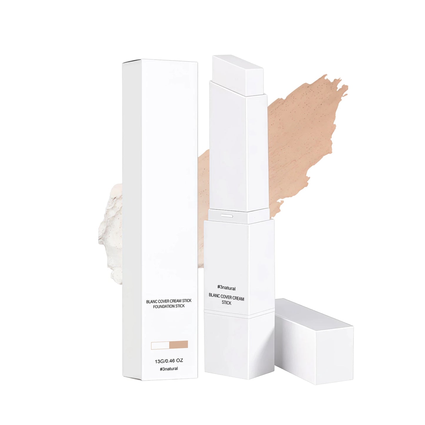 Concealer Foundation Stick – Lightweight, Moisturizing Cover Concealer Foundation Stick Peaceful Pleasures Health and Wellness Natural Color