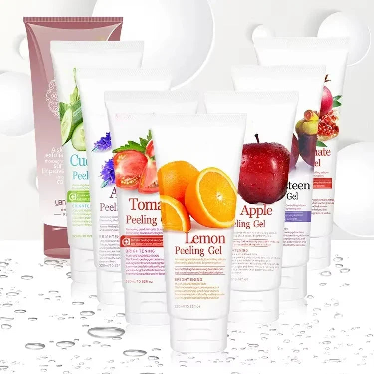 Exfoliating Peeling Gel 320ml – Cucumber, Pomegranate & Apple