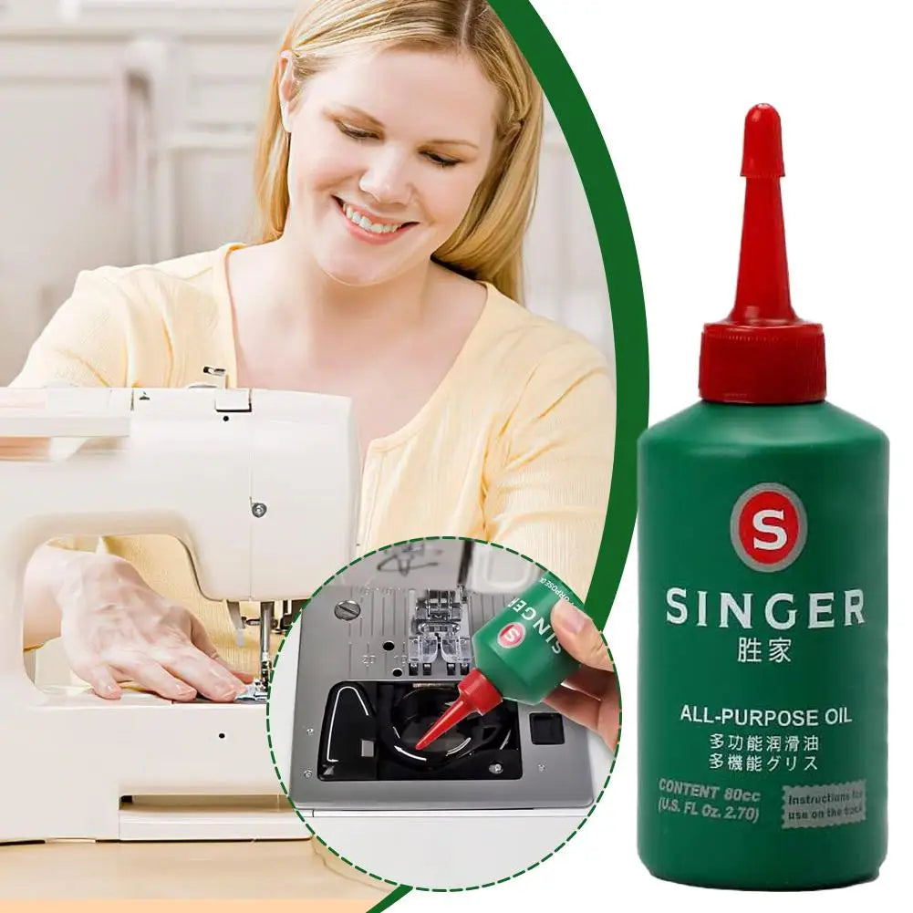 Original Imported Sewing Machine Oil 1PC Multifunctional White Lubricant Odorless Clear Rust Proof Food Grade Industrial Oil Peaceful Pleasures Health and Wellness