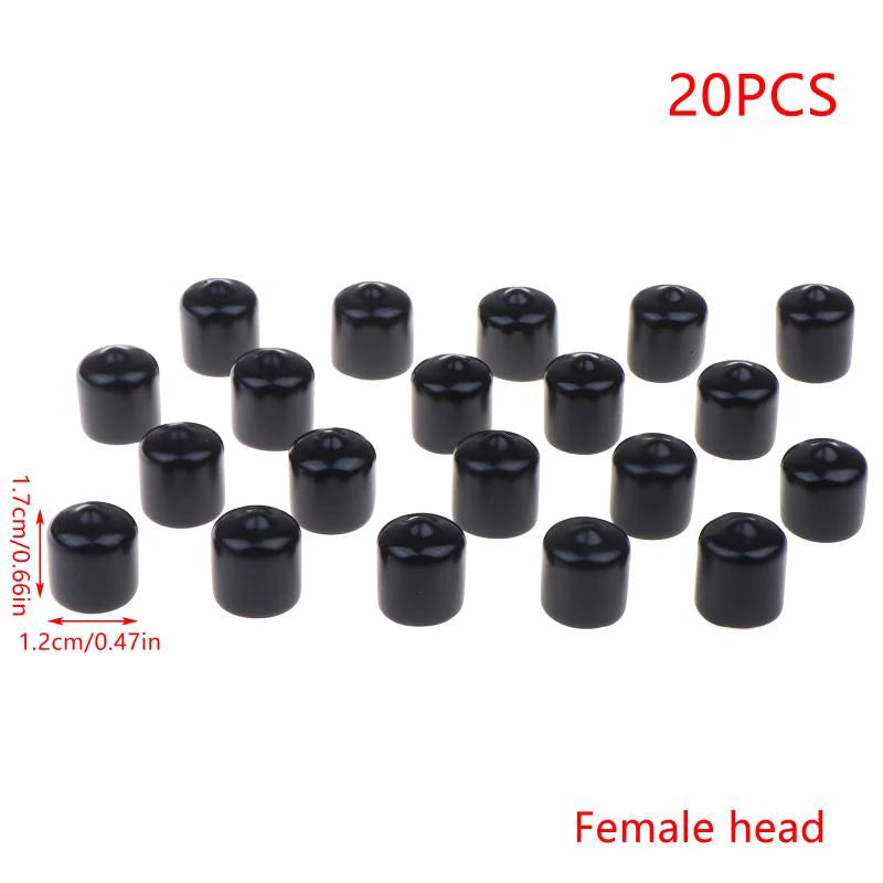 New TNC RF Connector Female Dust Cap BNC Female Q9 Female Universal Protective Cap RoHS Compliant Protective Cover Peaceful Pleasures Health and Wellness A2