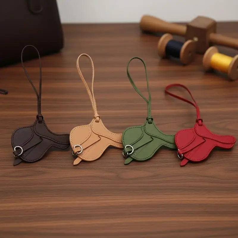 Equestrian Bag Charm | Premium PU Leather Accessory