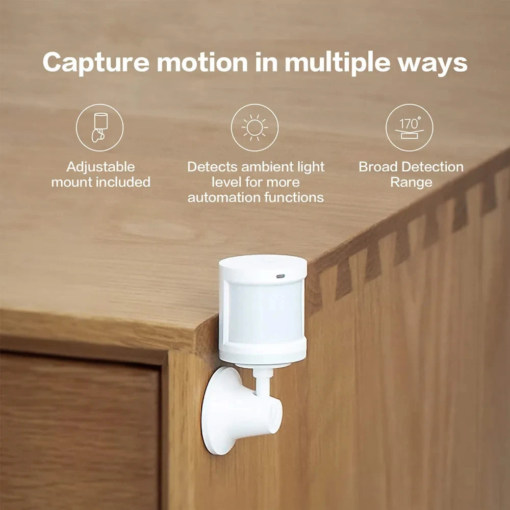 Aqara Motion Sensor Smart Human Body Sensor ZigBee Body Movement Wireless Fp1 High Presence Sensor For Xiaomi Mijia Linptech Peaceful Pleasures Health and Wellness