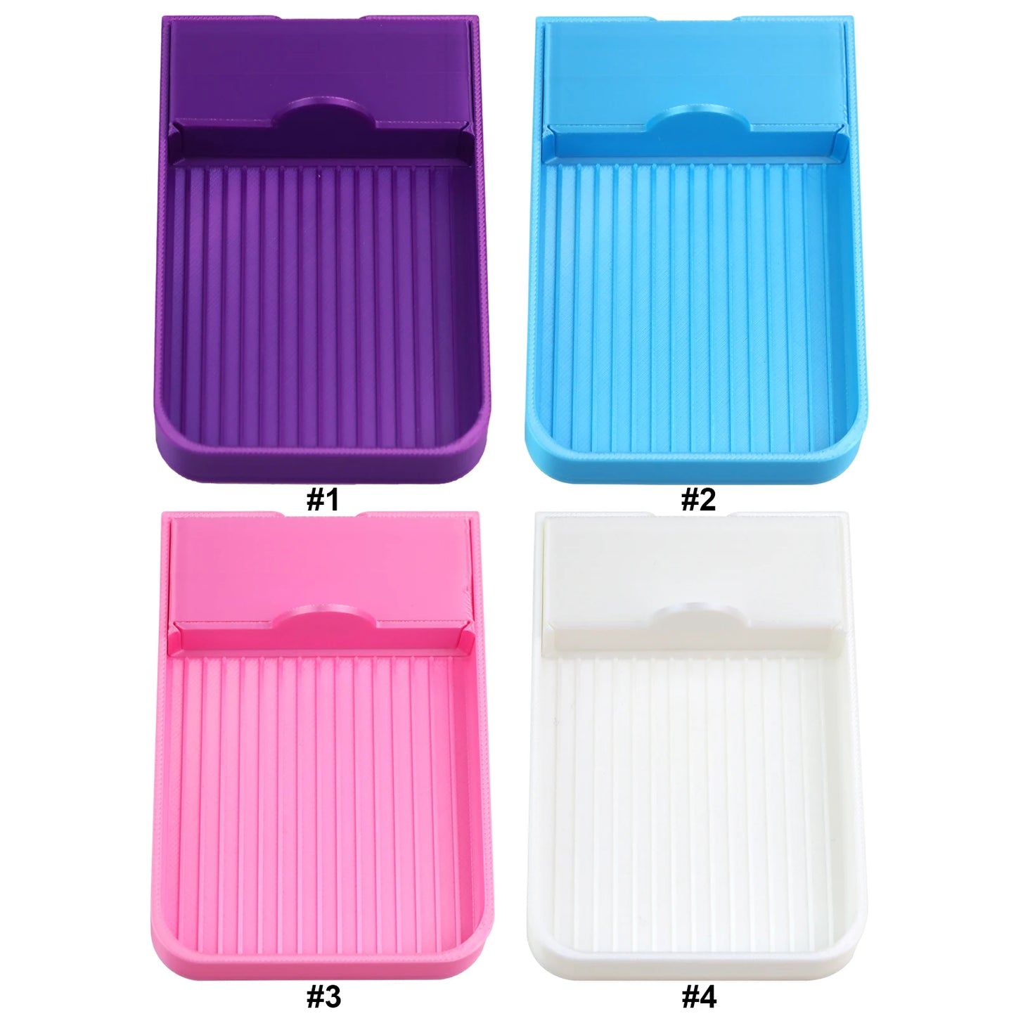 Diamond Painting Tray Organizer with Storage Box Diamond Painting Storage Container Tray Rhinestone Dot Tools for DIY Art Craft Peaceful Pleasures Health and Wellness