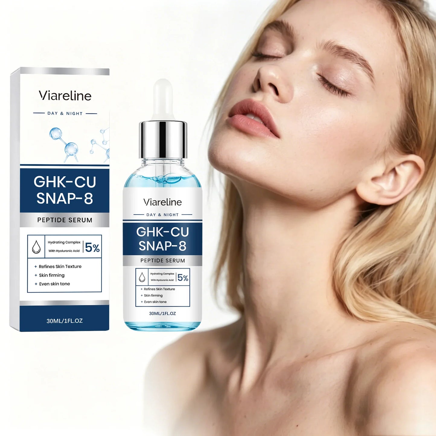 Viareline Copper Peptide Serum – Anti-Aging & Brightening
