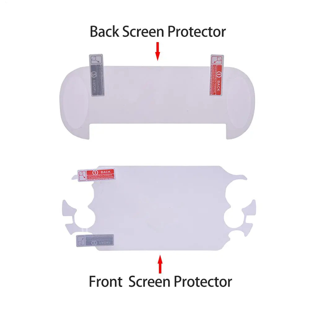 PS Vita PSV1000 TPU HD Screen Protector – Front & Rear Film