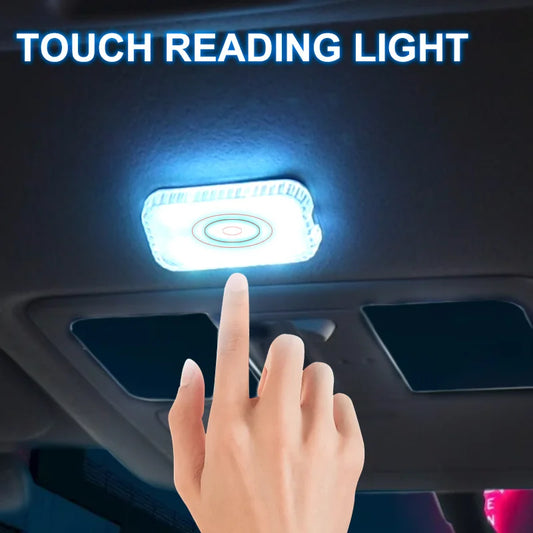 Wireless LED Touch Light – Magnetic Car Interior Reading Lamp Car Interior Light Oasis Select