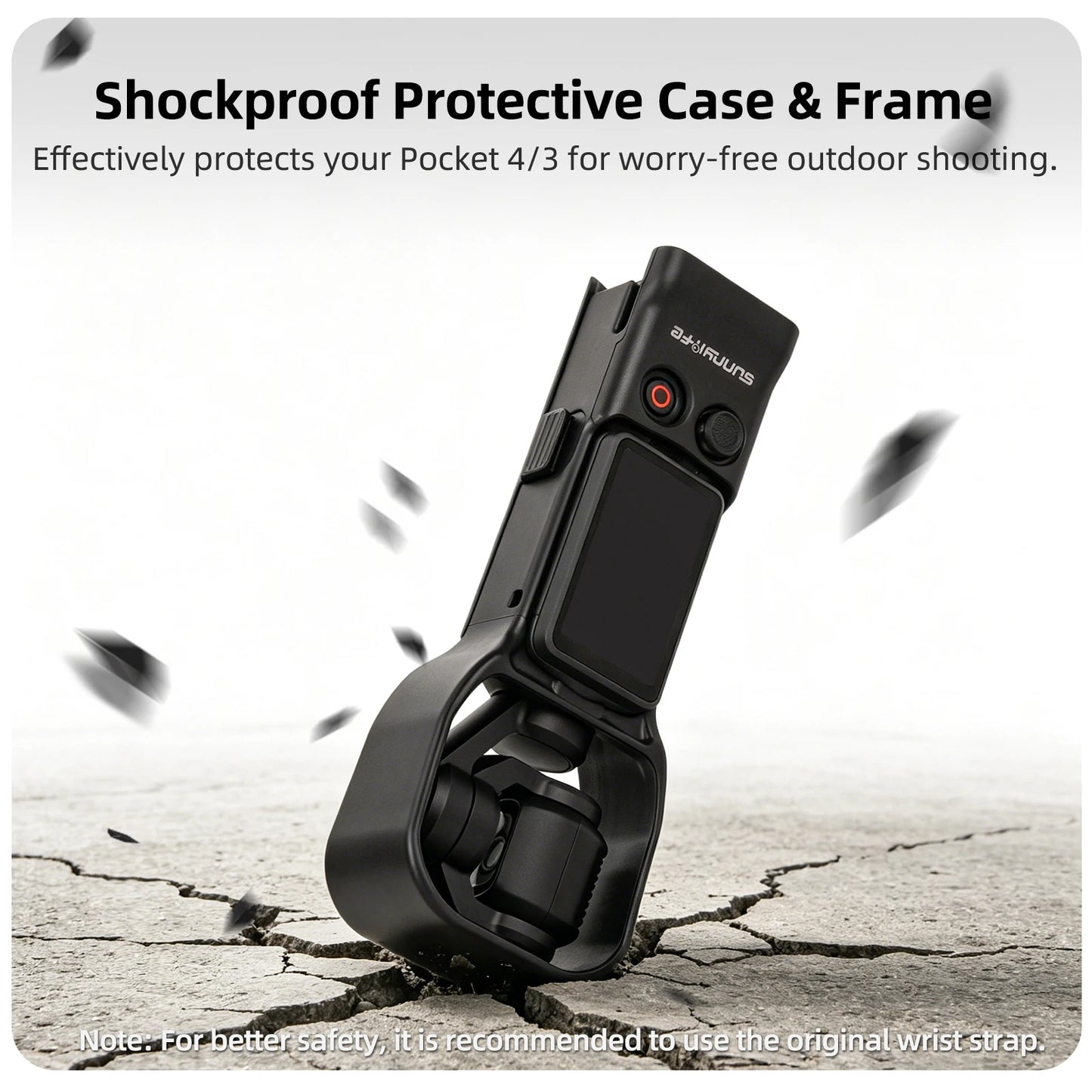 DJI Osmo Pocket 4/3 Snap-On Protective Case | Light-Block