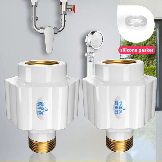 Water Heater Anti-Electric Wall Safety Partition Valve 1/2" Water Heater Safety Valve Oasis Select