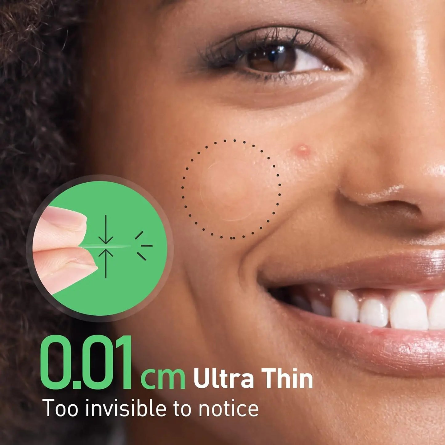 Invisible Waterproof Hydrocolloid Acne Patches – All Skin Types