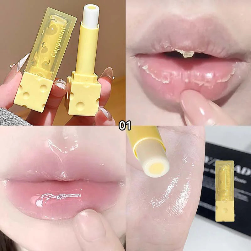 Cappuvini Cheese Lip Balm – Hydrating Lip Mask & Lipstick Base